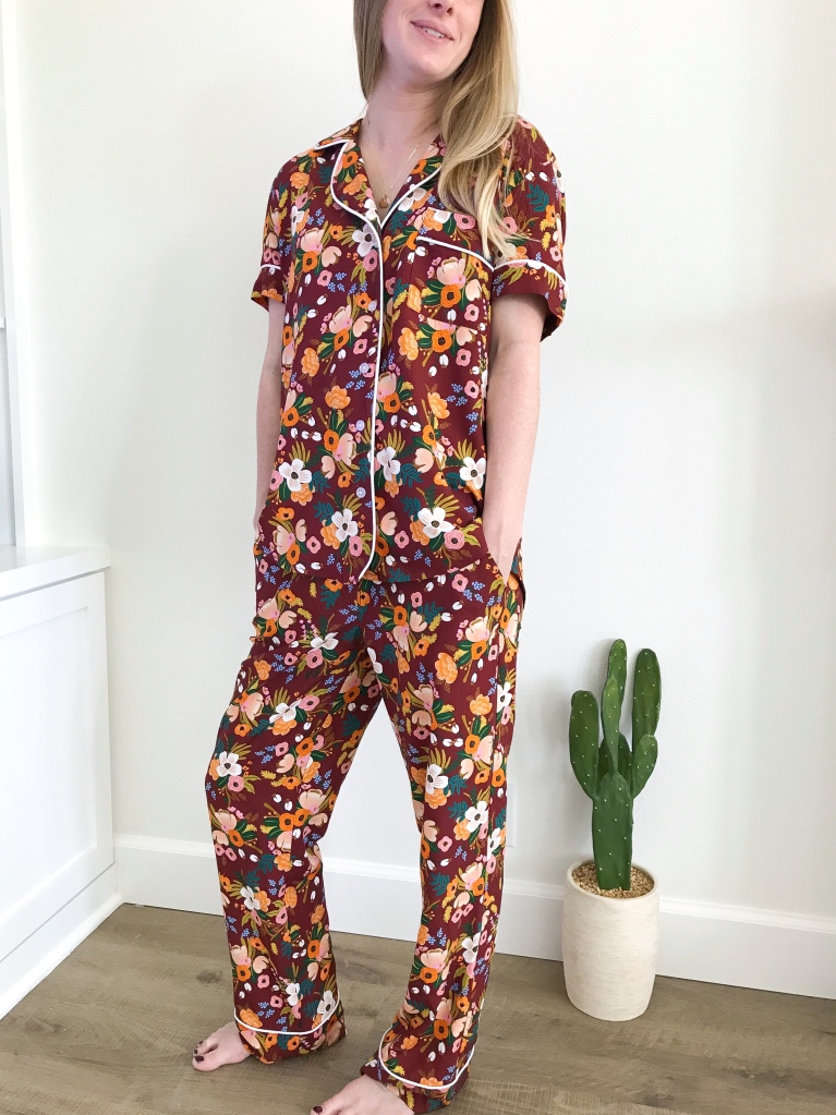 Carolyn Pajamas and Cotton + Steel – The Sara Project